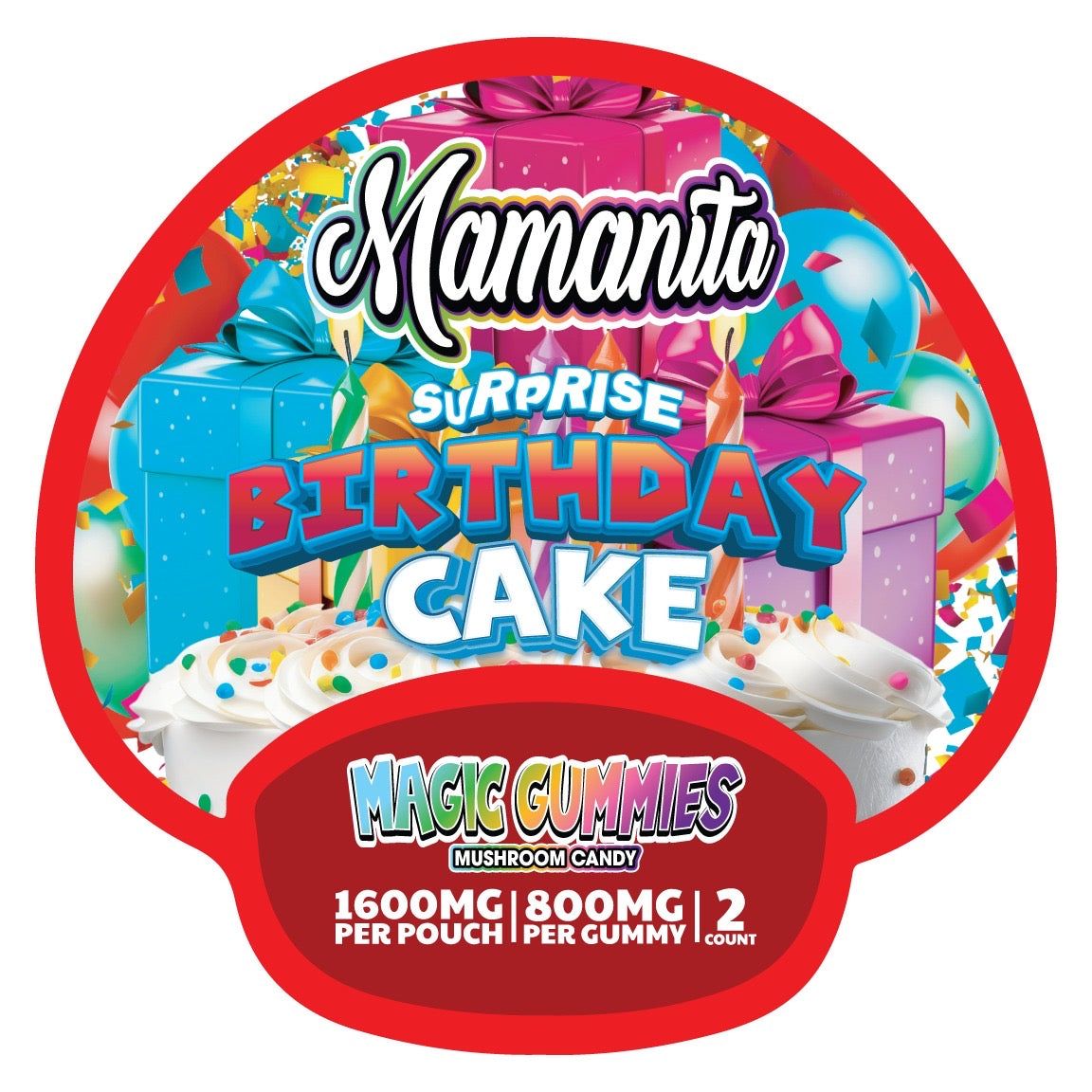 Mamanita Magic Mushroom Gummies 2-Pack - 13 Flavors