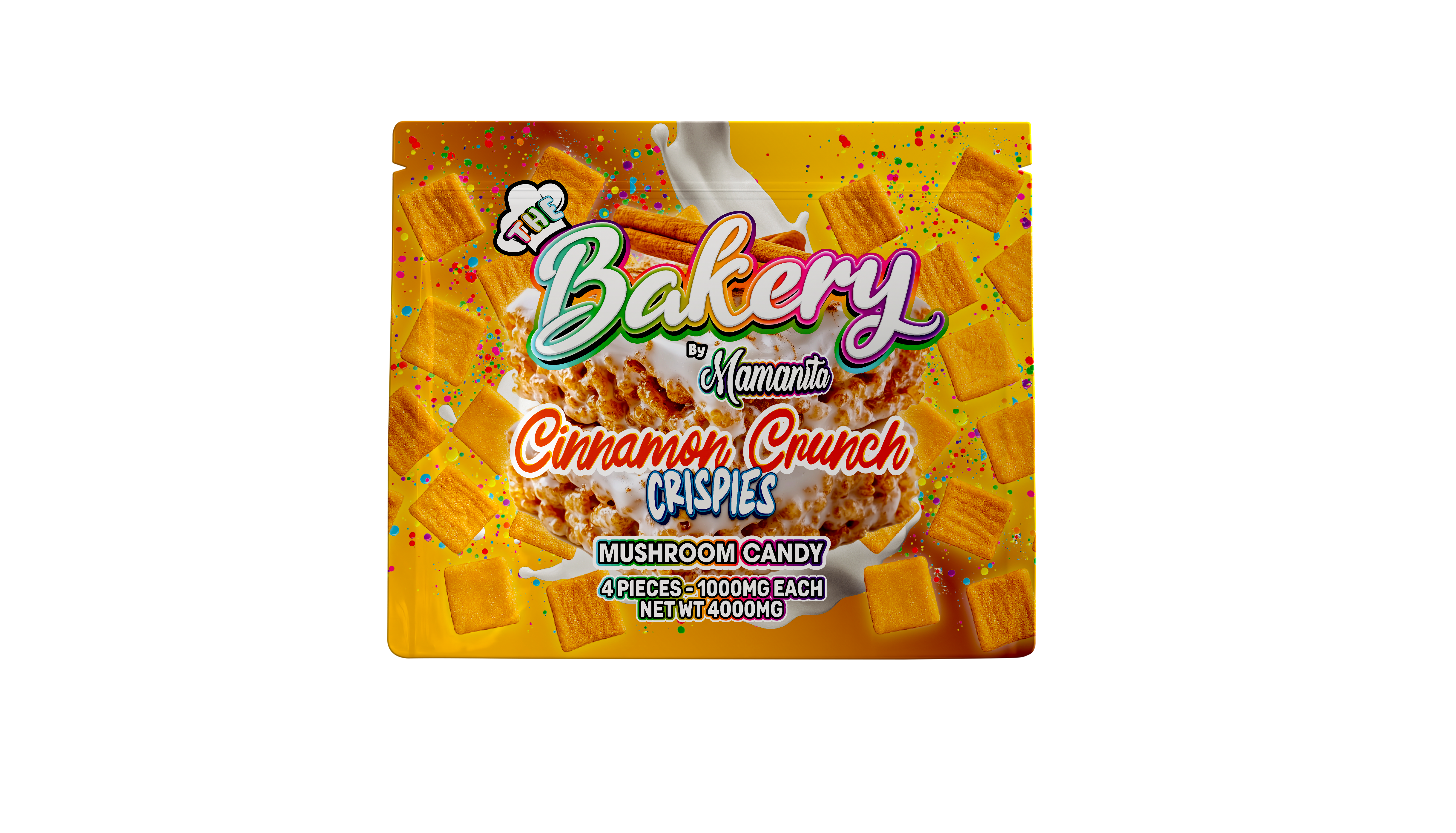 Mamanita  Mushroom Crispies - 4 pieces