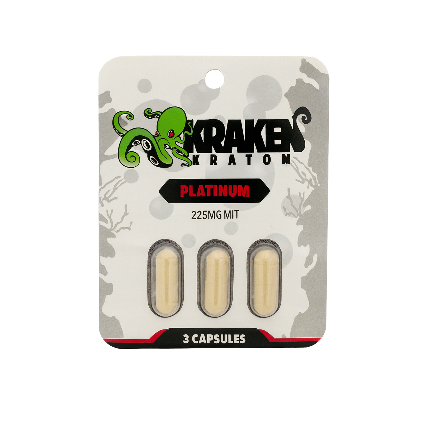 Kraken Kratom Platinum Tea Capsules