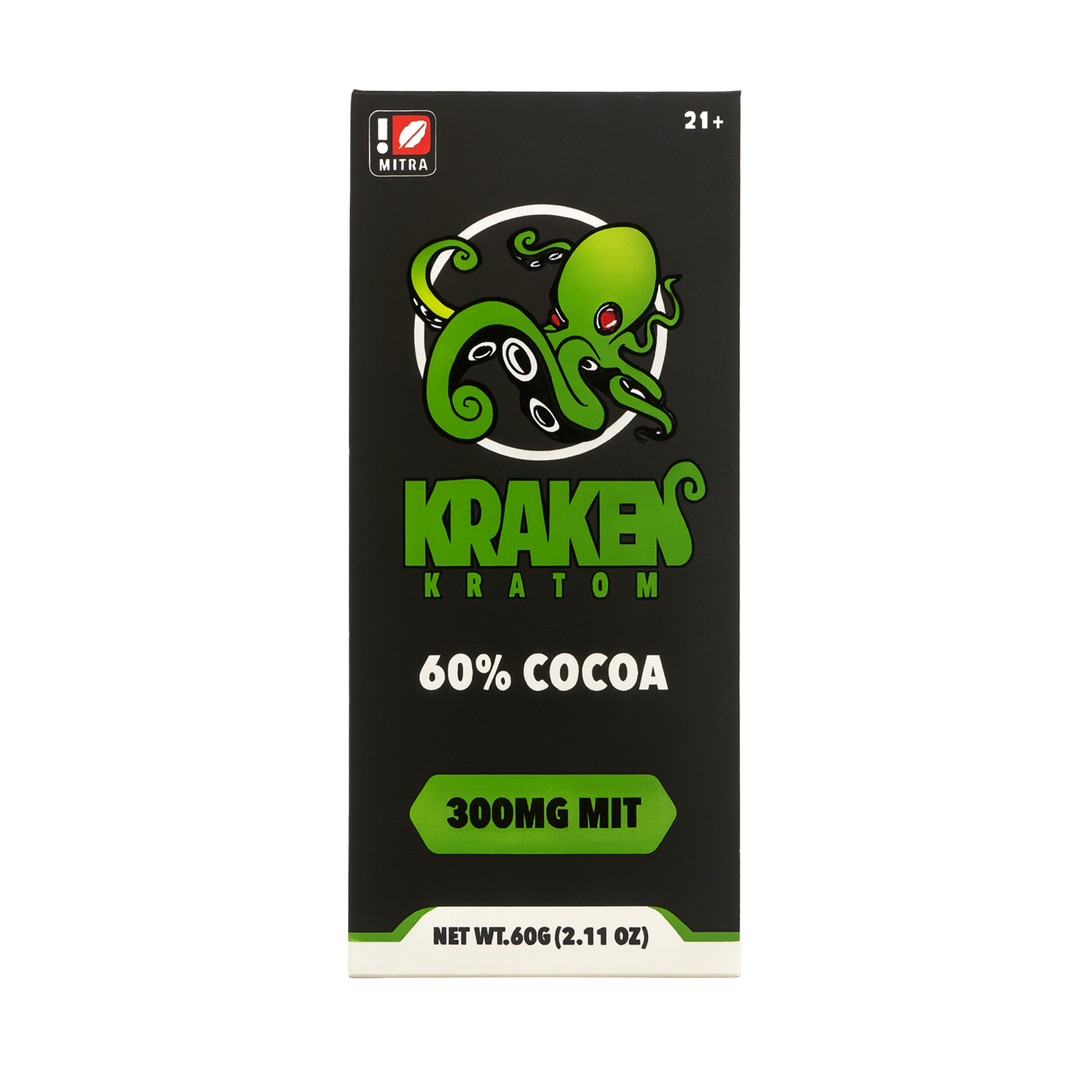 Kraken Kratom Cocoa Chocolate Bar